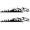 Truck SUV RV Trailer Camper Tree Mountain Forest Side Body Decal Sticker