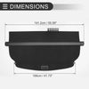 Honda CR-V 2007-2011 Rear Trunk Parcel Shelf Black Retractable Cargo Cover