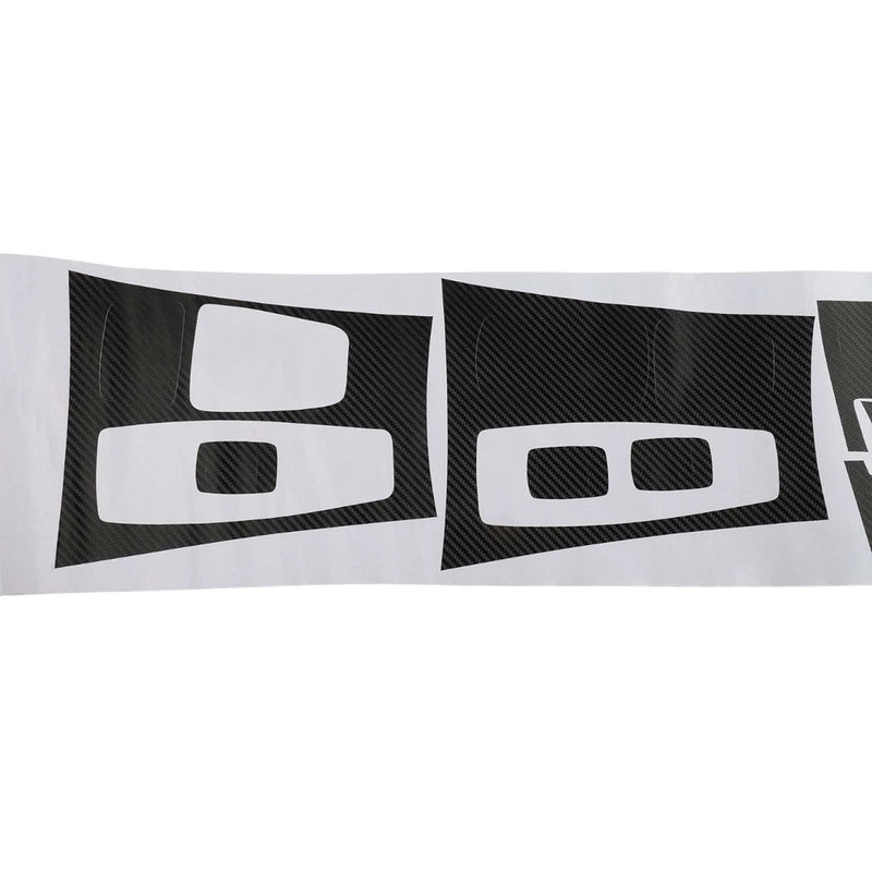 BMW E70 Interior Trim Decals Carbon Fiber (2007–2013)