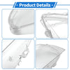 BMW 740i Front Left & Right Headlight Lens Covers
