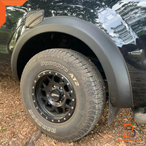 Ford Ranger PX3 Matt Black Fender Flares (2018-2021)