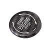 Cadillac CT5 XT4 XT6 Carbon Fiber Engine Start Push Buttons Cover Trim Fit
