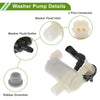 Infiniti EX35 Windshield Washer Pump with Grommet (2008 - 2012)