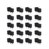 AC 300V 1NO 1NC Short Straight Hinge 20 x Mini Micro Switches