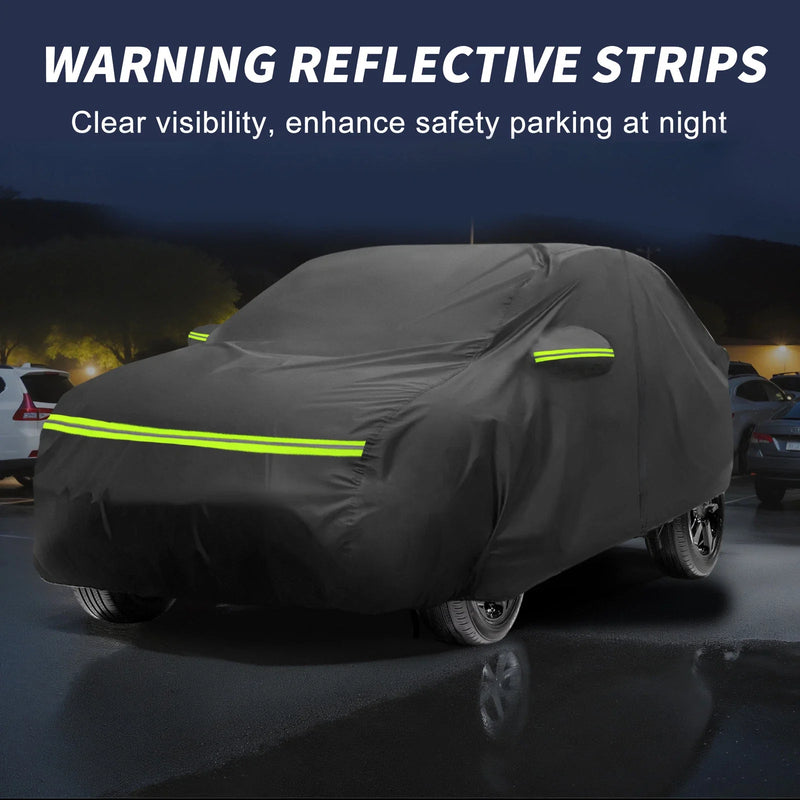 Mercedes-Benz GLA 2013-2023 with Zipper Waterproof 226D-PU Car Cover