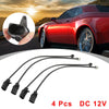 Porsche Macan 4pcs Front Brake Pad Wear Sensor (2015 - 2018)