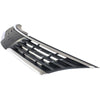 Grille For 2007-2009 Nissan Versa Lower Gray Plastic