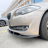 BMW 5 Series F10 (2011-2014) Carbon Look Bumper Spoiler Lip