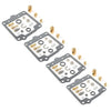 Suzuki GS750E GS750L GS750T Carburetor Rebuild Kits 4 x Sets (1976-1982)