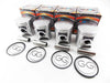 YAMAHA RD500LC YPVS 1mm O/S Piston Set 57.4mm Rings Pin Clips (84-86)