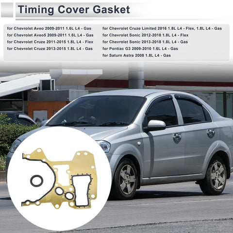 Chevrolet Aveo Timing Cover Gasket (2009-2011)