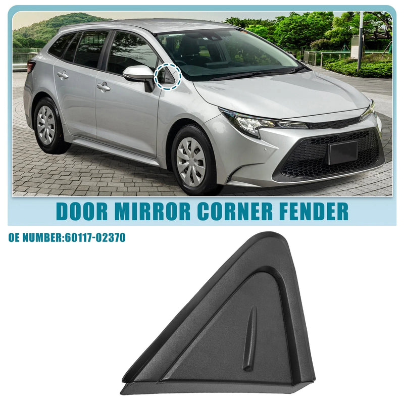 Toyota Corolla Front Right Door Mirror Corner Fender Triangle Cover (19–21)