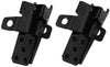 MTB BMX Bike Clamp-on Steel Axle Foldable Foot Step Pegs