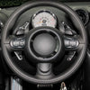 Mini Cooper  R55 LCI R56 LCI Carbon Fiber Steering Wheel Shifter Paddle Fit