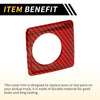 Jeep Wrangler Cigarette Lighter USB Socket Cover Trim (2011-2023)