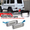 Mercedes Benz W463 G-Wagon LED License Plate Light Lamp (2012–2024)