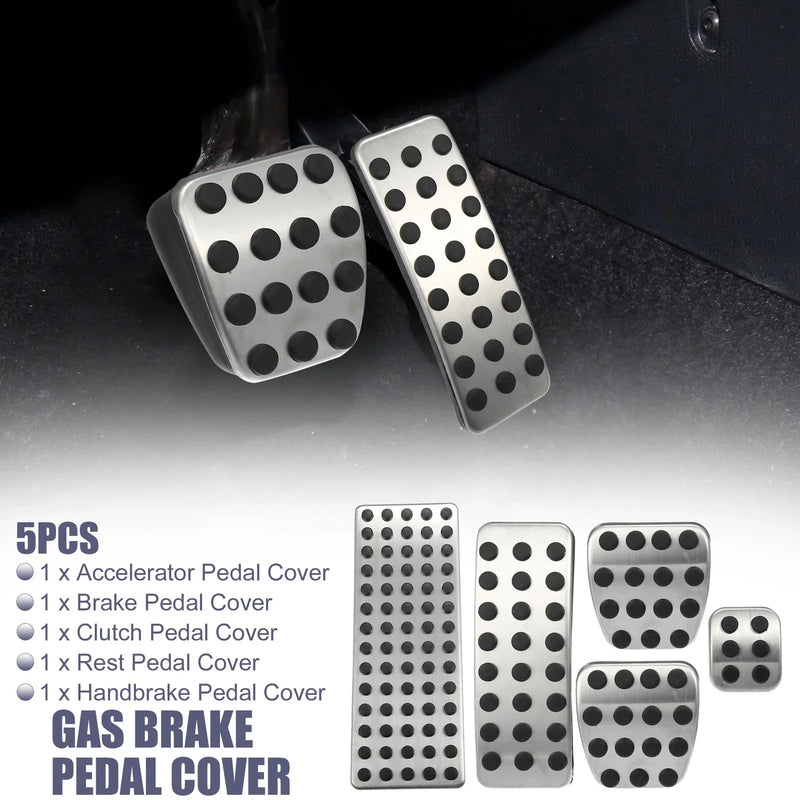Mercedes-Benz A B CLA GLA 5 Pcs Accelerator & Brake Pedal Covers