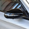 Benz C E GLC Class 2 x Mirror Cover Caps Gloss Black (2016-2020)