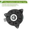 Toyota RAV4 (2001-2005) 1 Pc Radiator Fan Motor