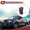 Nissan Rogue Sport Black Carbon Fiber Gear Shift Knob Cover (2017-2022)