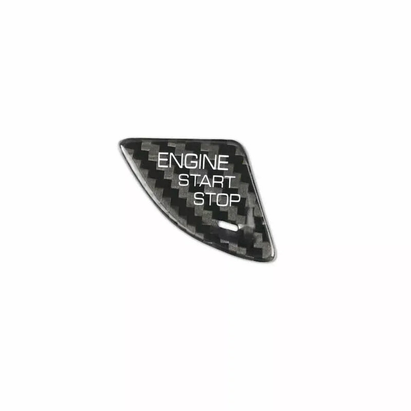 Cadillac ATS-V Real Carbon Fiber Ignition Start Stop Buttons Cover
