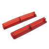Harley Touring FLHTC Side Red Light Lens Covers (2009-2023)