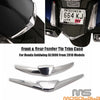 Honda Goldwing GL1800 Chrome Front Rear Fender Tip Trim Cover (2001-2023)