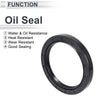 Car Oil Seal / 62x80x10mm 5 Pcs / Seal Ring Rotary Shaft Seal NBR Rubber