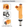 Toyota Camry Solara 3.0 (2003-2008) 1 Pc Fuel Injector 23209-BZ050