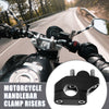 Motorcycle 2 x Handlebar Bracket Clamps Risers 7/8" 22mm Bar Mount