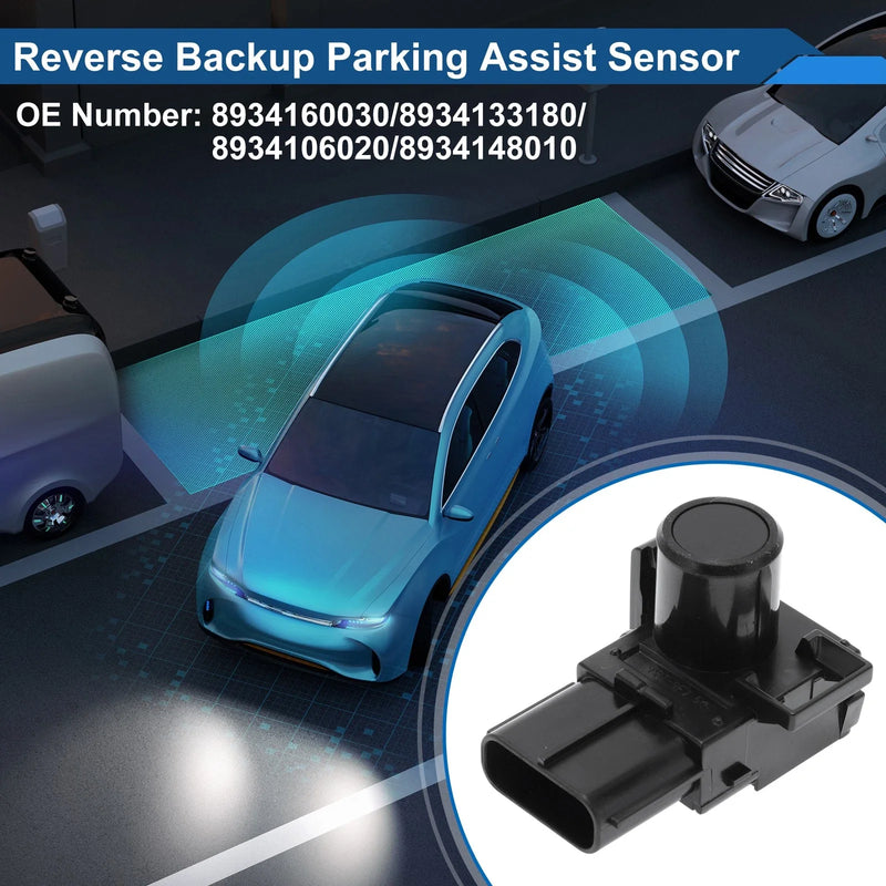 Lexus RX350 1 Pc Reverse Backup Parking Sensor - Black (2010–2012)