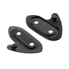 Yamaha YZF R1 R1M R1S Rear View Mirror Caps Black (2015-2019)