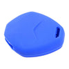 Mitsubishi Galant Red & Blue 4 x Button Silicone Key Shell Cover (2004-2012)
