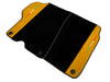 Ferrari California Convertible Tan Alcantara Leather Floor Mats (2008-2014)