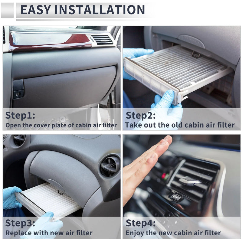 Hyundai Azera 3.3L Engine Cabin Air Filter Combo (2012-2017)