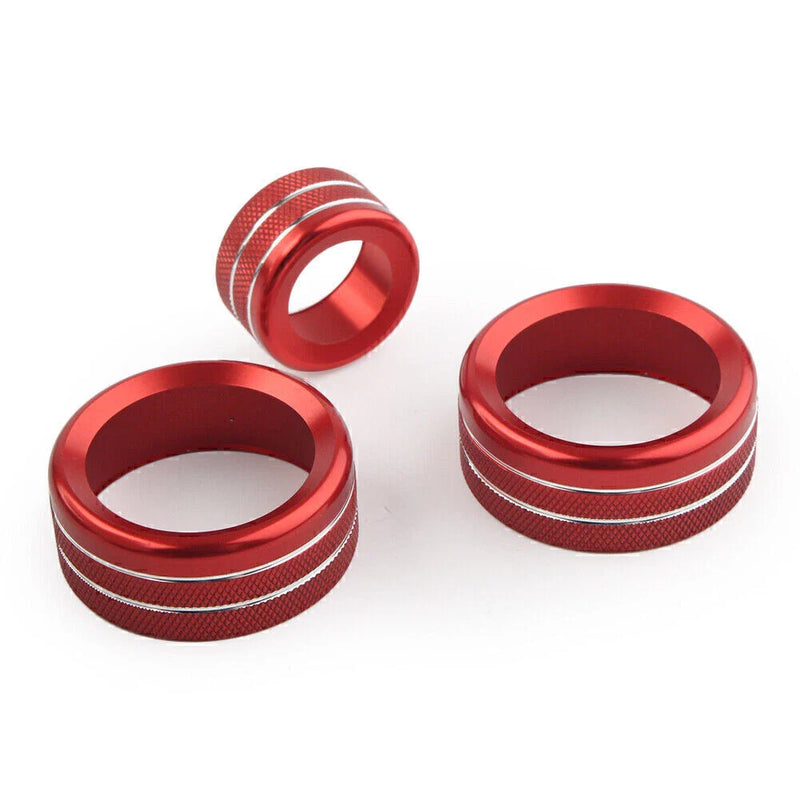 BMW GT X1 X3 X4 X5 X6 Air Condition Knob Trim Cover Ring (2013-2018)
