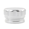 Fuel Tank 1.5" Silver Aluminum Weld-On Filler Neck w/ Cap