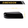 Ford F-150 Gloss Black Left Right Rearview Mirror Covers (2009-2014)