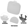 Volvo S60 (2011-2018) Silver Tone Rear Bumper Tow Hook Eye Cap Cover