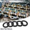 Oil Seal 50x75x10mm NBR Rubber 5 Pcs