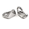 Marine 2 x 316 Stainless Steel Spring Snap Fending Hook Fender Hardware
