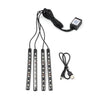 VoiceControl Decorative Foot Lamp RGB Music Floor Atmosphere Light