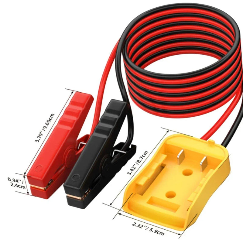 Dewalt Battery Use Quality Jumper Cables
