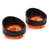 Harley Davidson Softail Turn Signal Light Lens Cover Bezels
