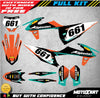 KTM SX125 150 250 Custom Graphics Kit VITAL Stickers (2019-2020)