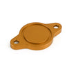 Ducati Monster Oil Filter Cover - Gold (696-1200)