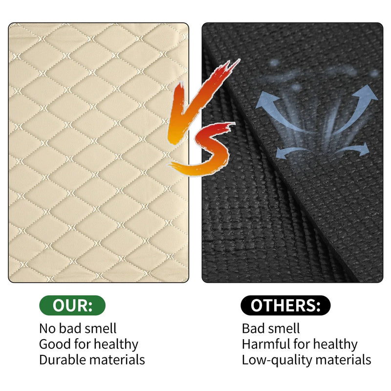 Honda CR-V 2012-2016 3D Diamond Pattern Beige Cargo Liner Trunk Mat
