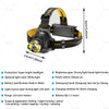 Car 12000000lm LED Headlamp USB Rechargeable Headlight