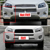 Toyota RAV4 Pair Front Bumper Tow Hook Hole Eye Cover Cap (2009–2012)
