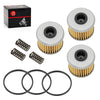 Honda CRF250R CRF250RX 3 x Oil Filter & O-Ring Spring (2004–2024)